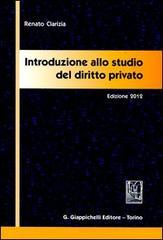 Introduzione allo studio del diritto privato