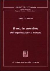 Il voto in assemblea. Dall'organizzazione al mercato