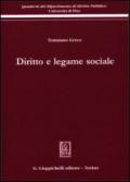 Diritto e legame sociale