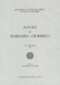 Annali del seminario giuridico (2002)