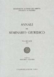 Annali del seminario giuridico (2002)