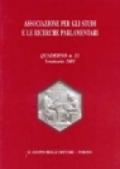 Associazione per gli studi e le ricerche parlamentari: 13