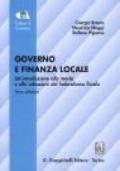 Governo e finanza locale. Un'introduzione alla teoria e alle istituzioni del federalismo fiscale