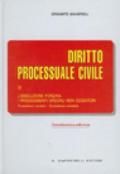 Diritto processuale civile. 4.L'esecuzione forzata. I procedimenti speciali non cognitori. Procedimenti cautelari. Giurisprudenza volontaria