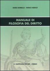 Manuale di filosofia del diritto