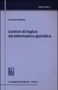 Lezioni di logica ed informatica giuridica