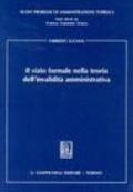 Il vizio formale nella teoria dell'invalidità amministrativa