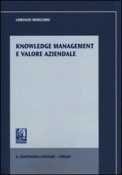 Knowledge management e valore aziendale