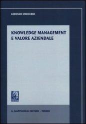 Knowledge management e valore aziendale