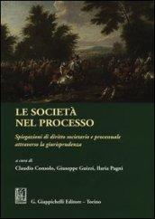 Le società nel processo. Spiegazioni di diritto societario e processuale attraverso la giurisprudenza