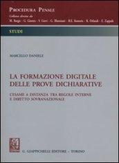 La formazione digitale delle prove dichiarative. L'esame a distanza tra regole interne e diritto sovranazionale