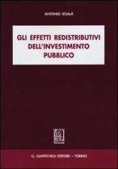 Gli effetti redistributivi dell'investimento pubblico