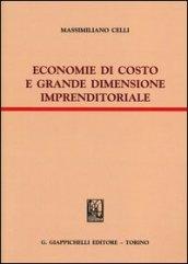 Economie di costo e grande dimensione imprenditoriale