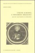 Unione europea e fenomeno religioso. Alcune valutazioni di principio