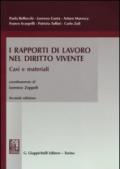 I rapporti di lavoro nel diritto vivente. Casi e materiali