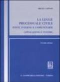 La legge processuale civile. Fonti interne e comunitarie (applicazione e vicende)