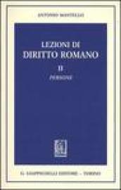 Lezioni di diritto romano: 2