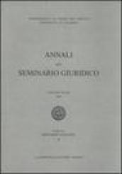 Annali del seminario giuridico (2003). 48.