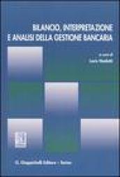 Bilancio, interpretazione e analisi della gestione bancaria