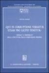 «Qui in corruptione versatur etiam pro licito tenetur». «Offesa» e «infedeltà» nella struttura della corruzione propria