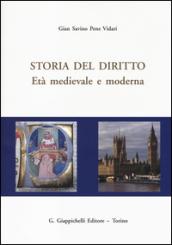 Storia del diritto. Età medievale e moderna