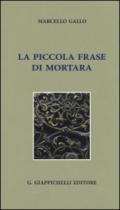 La piccola frase di Mortara