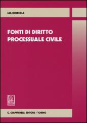 Fonti di diritto processuale civile