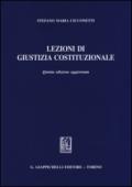 Lezioni di giustizia costituzionale