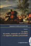 Spiegazioni di diritto processuale civile: 1