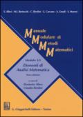 Manuale modulare di metodi matematici. Modulo 2/3: Elementi di analisi matematica