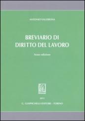 Breviario di diritto del lavoro