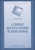 Il controllo delle leve di creazione del valore aziendale