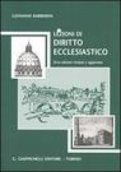 Lezioni di diritto ecclesiastico