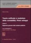 Teoria unificata e modulare della contabilità. Primi sviluppi: 2