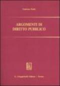 Argomenti di diritto pubblico