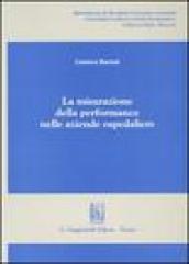 La misurazione della performance nelle aziende ospedaliere
