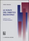 Le fonti del diritto bizantino