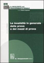 Le invalidità nel procedimento penale: 1