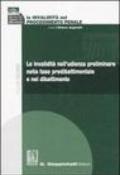 Le invalidità nel procedimento penale: 2