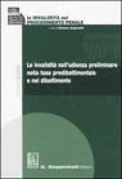 Le invalidità nel procedimento penale: 2