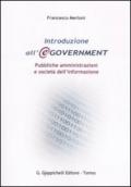 Introduzione all'e-government. Pubbliche amministrazioni e società dell'informazione