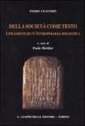 Della società come testo. Lineamenti di un'antropologia dogmatica