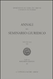Annali del seminario giuridico (2004). 49.