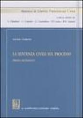 La sentenza civile sul processo. Profili sistematici