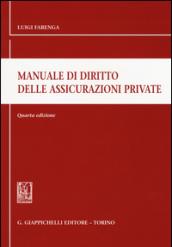 Manuale di diritto delle assicurazioni private