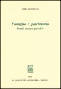 Famiglia e patrimonio. Profili storico-giuridici