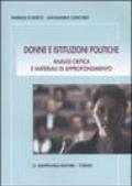 Donne e istituzioni politiche. Analisi critica e materiali di approfondimento