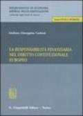 La responsabilità finanziaria nel diritto costituzionale europeo