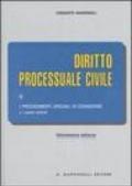 Diritto processuale civile. 3.I procedimenti speciali di cognizione e i giudizi arbitrali