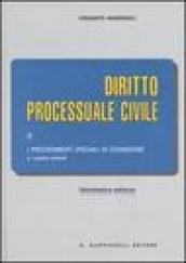 Diritto processuale civile. 3.I procedimenti speciali di cognizione e i giudizi arbitrali